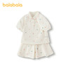 巴拉巴拉童装儿童短袖套装女童裙裤两件套2025夏新款 商品缩略图4