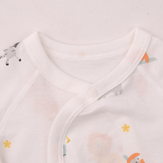 棉果果夏季男童女童5A抗菌防蚊婴儿抗菌短袖半背衣M201110225231 商品图2