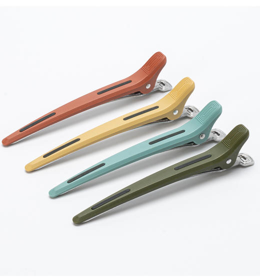 无痕一字夹/发夹无痕夹美发夹子理发夹子定位夹 商品图5