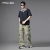 PINLI品立2025夏季新款潮牌户外工装裤男士多口袋直筒休闲长裤潮GD252117312 商品缩略图1