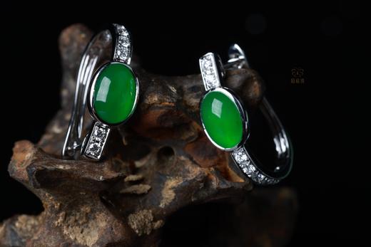 【翠韵】翡翠耳坠-EZ12502023M 商品图2