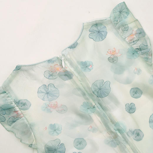 棉果果夏季商场专柜同款女童国风清新国风连衣裙M222701425291 商品图5