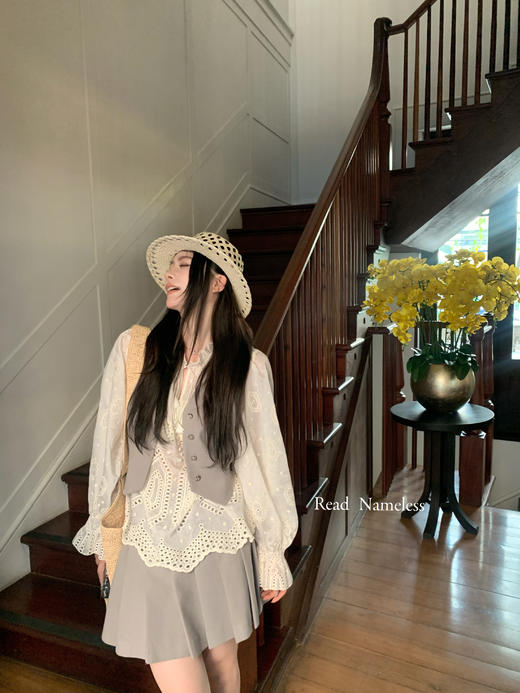 Read Nameless /春日镂空刺绣衬衫 2025/3/29 商品图9