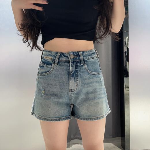 N小标磨破牛仔短裤夏季003712412804 商品图0
