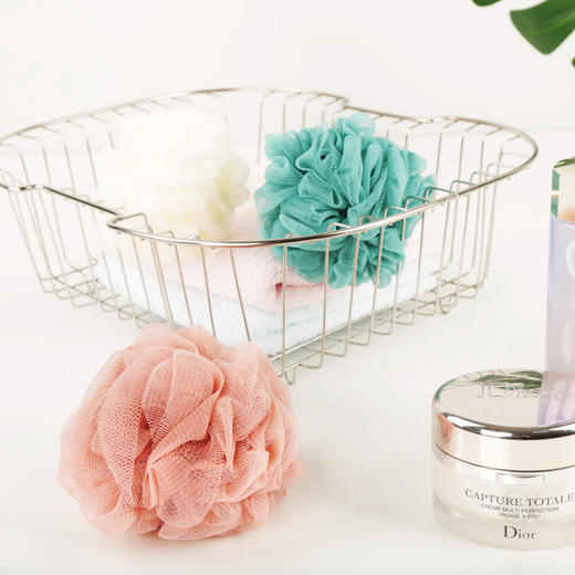 美丽雅沐浴球浴花泡澡搓澡神器不散男士女起泡网洗浴球澡花 【3只装】 商品图4