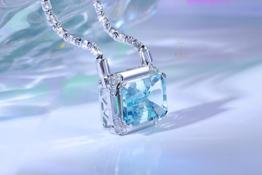 【晴空】海蓝宝项链-CB12406059 商品图4