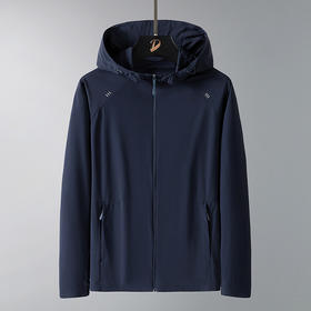 【防晒衣】【DTH】大依优型大码男装防晒衣连帽皮肤衣薄款清凉防晒服透气高弹男夏季外套上衣