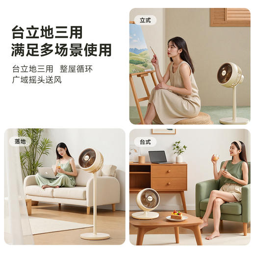 西佑SIUU 台立三用小暴风循环落地扇 商品图3