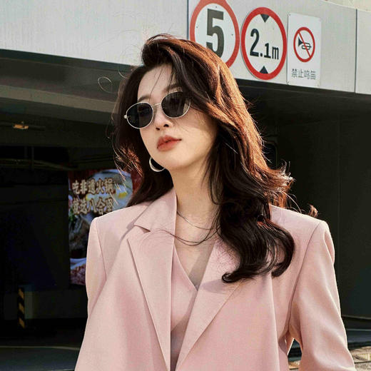 顺丰包邮洛诗琳03647春季新款通勤设计感假两件羊毛西装裙160453 商品图3