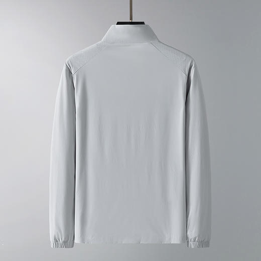 【防晒衣】【DTH】大依优型大码男装立领防晒衣皮肤衣薄款清凉防晒服透气高弹男夏季外套上衣 商品图2