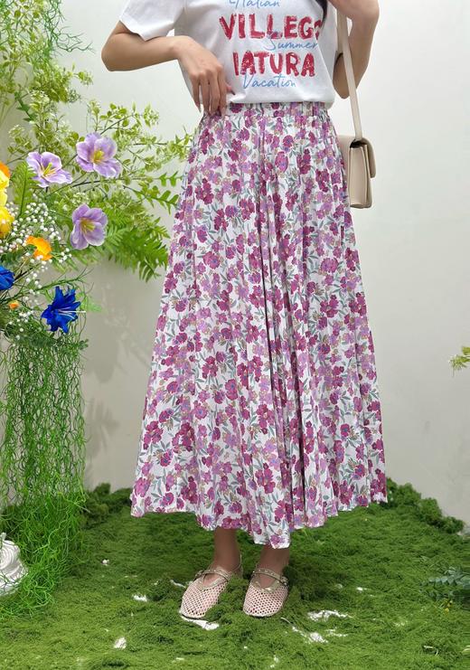 Q49131#A字扭褶散裙 商品图10