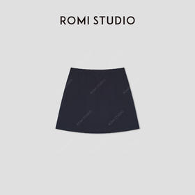 ROMI STUDIO “轻盈之中” 空气棉细腻弹力松紧腰小A字半裙421X6010