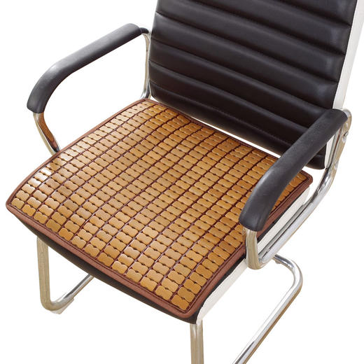 【凉席坐垫冰垫】麻将办公椅子垫 夏季屁垫汽车凉垫 竹垫夏天透气竹座垫  商品图4