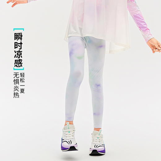 优选丨【COO ENERGY 】夏日缤纷女童瑜伽裤跑步外穿运动打底裤 商品图4