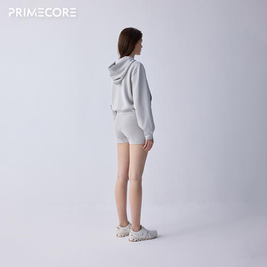 PRIMECORE 莫代尔混纺连帽卫衣运动长袖纯色百搭休闲通勤 商品图3