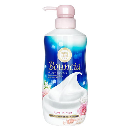 【保税仓】COW/牛乳石碱玫瑰花香皂香保湿无添加沐浴露 商品图0