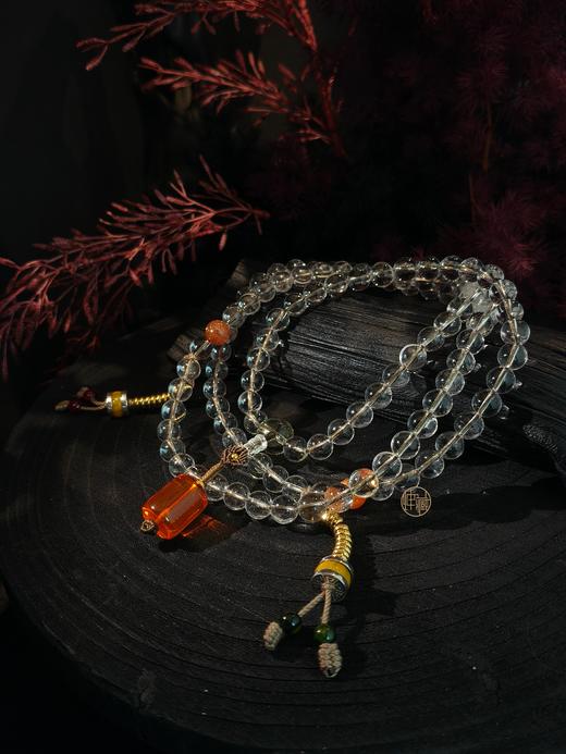 白水晶多宝念珠 商品图0