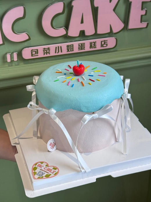 ins樱桃蜡烛蛋糕 商品图0
