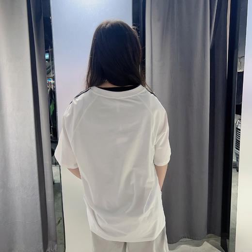 MZ双织带圆领短袖T恤（白）夏季152040010321 商品图1