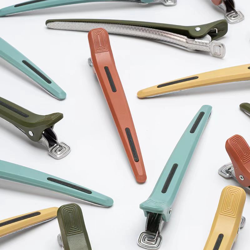 无痕一字夹/发夹无痕夹美发夹子理发夹子定位夹