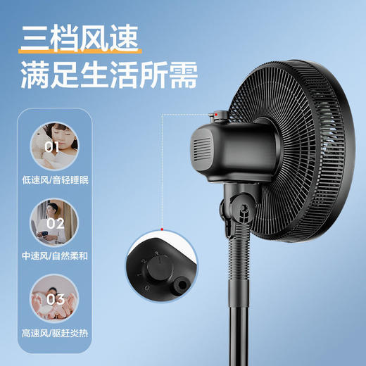 Midea/美的  家用落地扇台立两用摇头电扇 SAF30AC/SAF30AB 商品图1