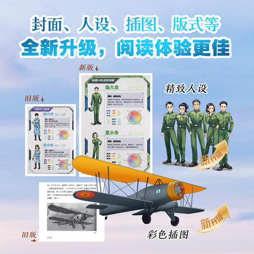 【亲签版】铁血战鹰队套装全10册八路少年空军小说系列 商品图4
