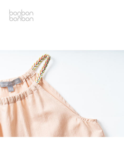 编织花边挂脖鱼尾裙 商品图2