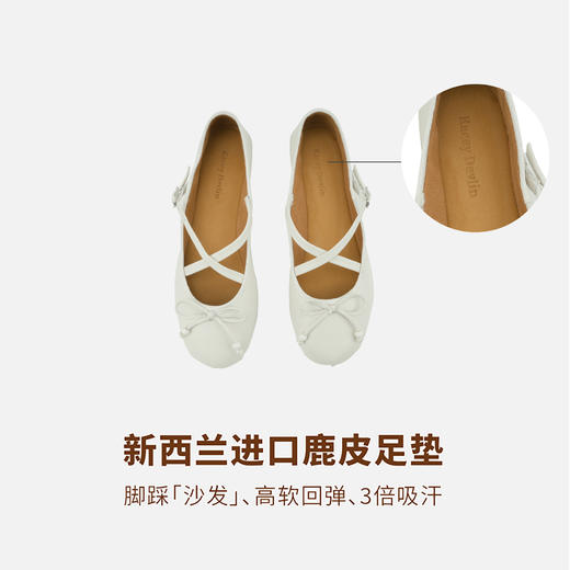 德芙琳Kacey Devlin2025春季新款蝴蝶结浅口单鞋KD1901 商品图6