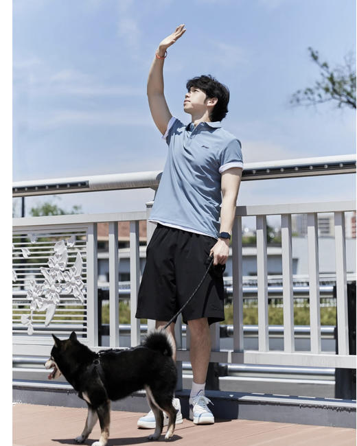 付款减库存，正品保真，假一赔十，李宁短袖POLO衫男夏季速干凉爽上衣排汗透气跑步训练T恤   宁polo 商品图7