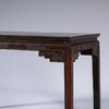 清 红木束腰马蹄腿回纹画桌 商品缩略图1