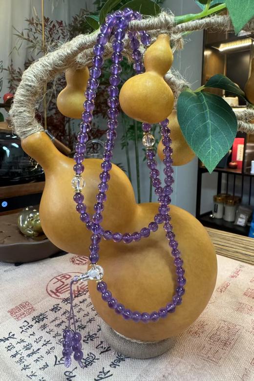 天然水晶108念珠 商品图2