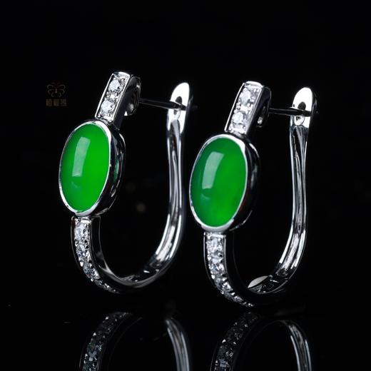 【翠韵】翡翠耳坠-EZ12502023M 商品图1