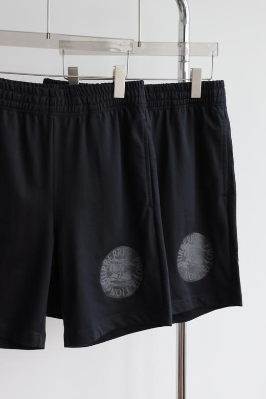 B.B 丝光纯棉毛圈抽绳短裤中裤 DK348 商品图3