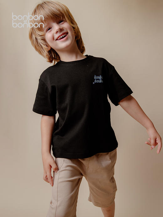 百搭刺绣logoT恤 商品图0