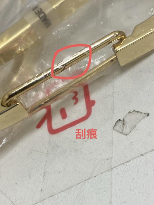 8052467927828 EMPORIO ARMANI 弹簧扣金属环挂钩扣登山扣椭圆圈扣钥匙圈开口环扣五金配件 商品图3