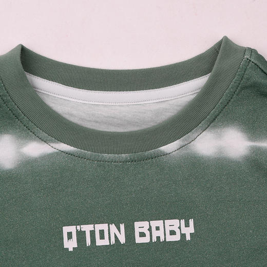 棉果果夏季商场专柜同款男童撞色短袖T恤M212140225345 商品图1