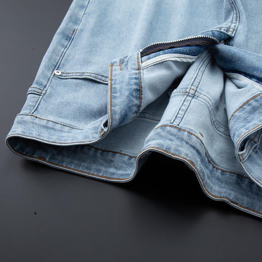 【特大码】【DDA】大依优型大码薄款牛仔裤弹力直筒男宽松大码夏季长裤肥佬300斤 商品图5