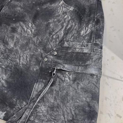 NZ设计感面料侧边双口袋短A裙（灰）夏季151090150321 商品图3