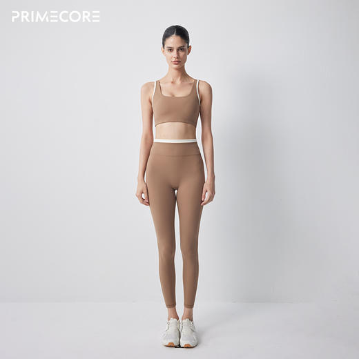 PRIMECORE 瑜伽裤夏季薄款外穿假两件高强压高腰提臀运动瑜伽裤女 商品图1