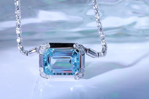 【晴空】海蓝宝项链-CB12406059 商品图3