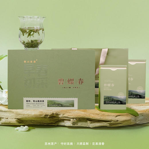 【直送到家】180g荆川茶晏2025年碧螺春（明前一级） 商品图0