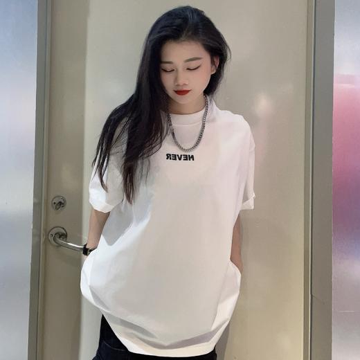 N印小字母短袖T恤（白）夏季152030020321 商品图2