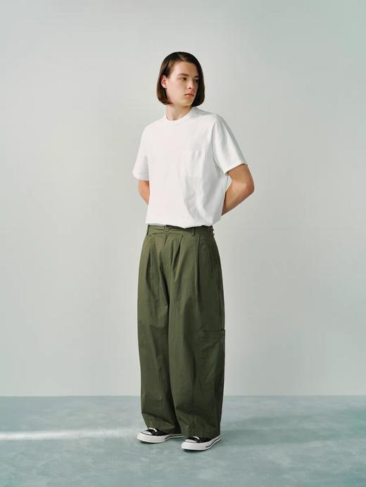 Evistub/E-5CCK212/水洗复古超宽松气球工装长裤 商品图2