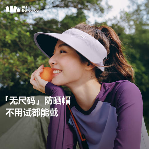 UL711蕉下蛋卷一体无痕空顶防晒帽RJ032 商品图4
