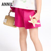 【实体店同款】女童全腰针织短裤夏季新款安奈儿童装XG526705 商品缩略图1
