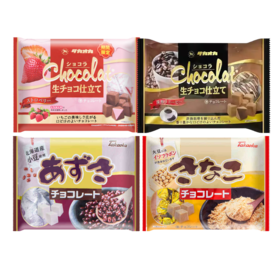 高岗制果 【黄豆、红豆、草莓、咖啡】代可可脂生巧克力