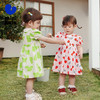 迷你巴拉纯棉连衣裙女童儿童亲肤透气甜美泡泡袖2025夏季新款 商品缩略图1
