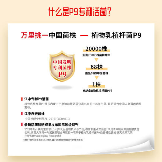 【邮寄专用】P9活菌奶砖【江中&五丰】联名款 商品图4