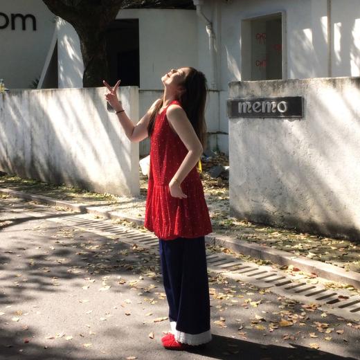 2025新品  软软同款【初恋】休闲甜美时尚圆领无袖碎花花苞连衣裙 商品图0