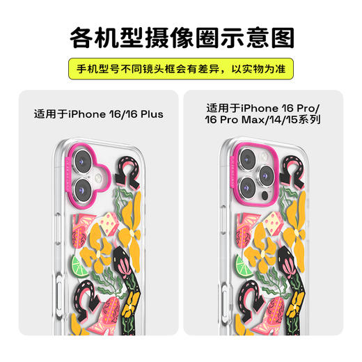 【自由暮色】大漠生花 POPCASE手机壳 MagSafe Popcase磁吸款 黄色 动物 拼贴 iPhone16/15/14 商品图2